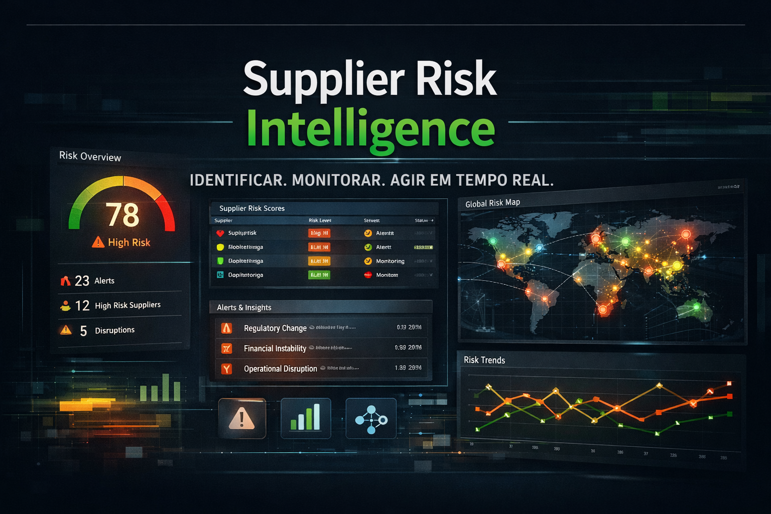 Supplier Risk Intelligence: como identificar, monitorar e agir sobre riscos de fornecedores em tempo real